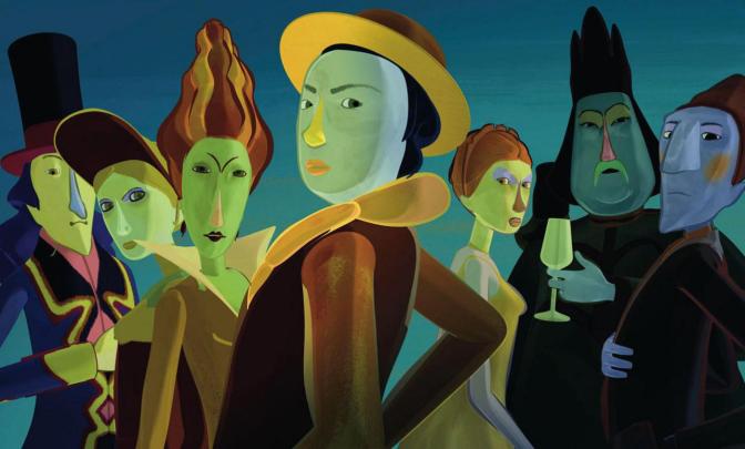 Cine Retro Le tableau