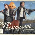 WAGON RESTAURANT PAR LA CIE BALEINE À VOILES AU TNT