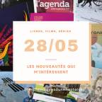 LES NOUVEAUTES CULTURELLES  DU 28 MAI 2025 ( WES ANDERSON, SERIE GRATUITE ET ROMANS ADOS)