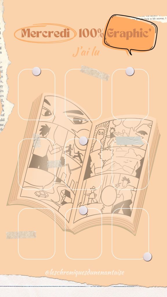 Template J'ai lu Mercredi 100% Graphic' Les Chroniques d'une Nantaise 