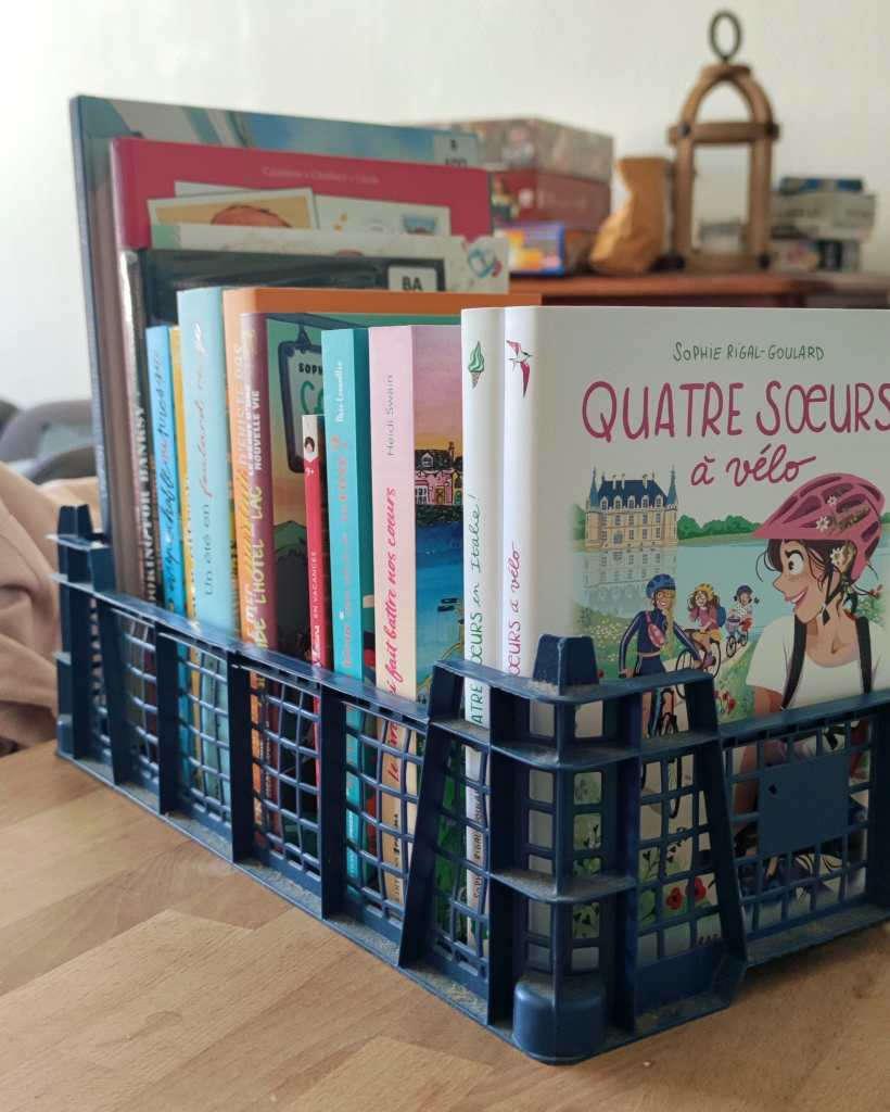 PAL pile à lire du mois d'aout 2025 de Julia les chroniques d'une nantaise pour l'été