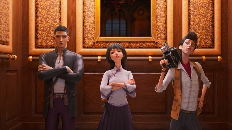 La magnifique qualité d'animation du film The girl who stole time - la fille qui a volé le temps au festival Les Utopiales 2025 en séance spéciale. Voyage dans le temps, pour les plus grands. 